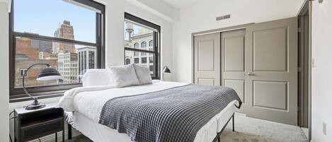 Iron/ironing board, travel cot, free WiFi, bed sheets