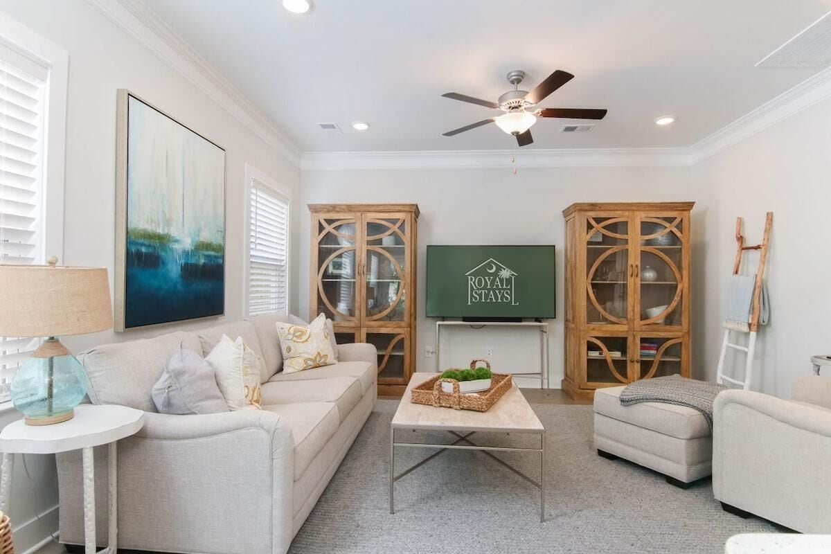House, Multiple Beds (Southern Charming New Home-Mins to Be) | Living area