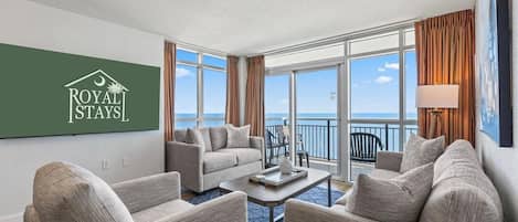 Condo, Multiple Beds (The Grand Myrtle-BAY VIEW 1503) | Living area