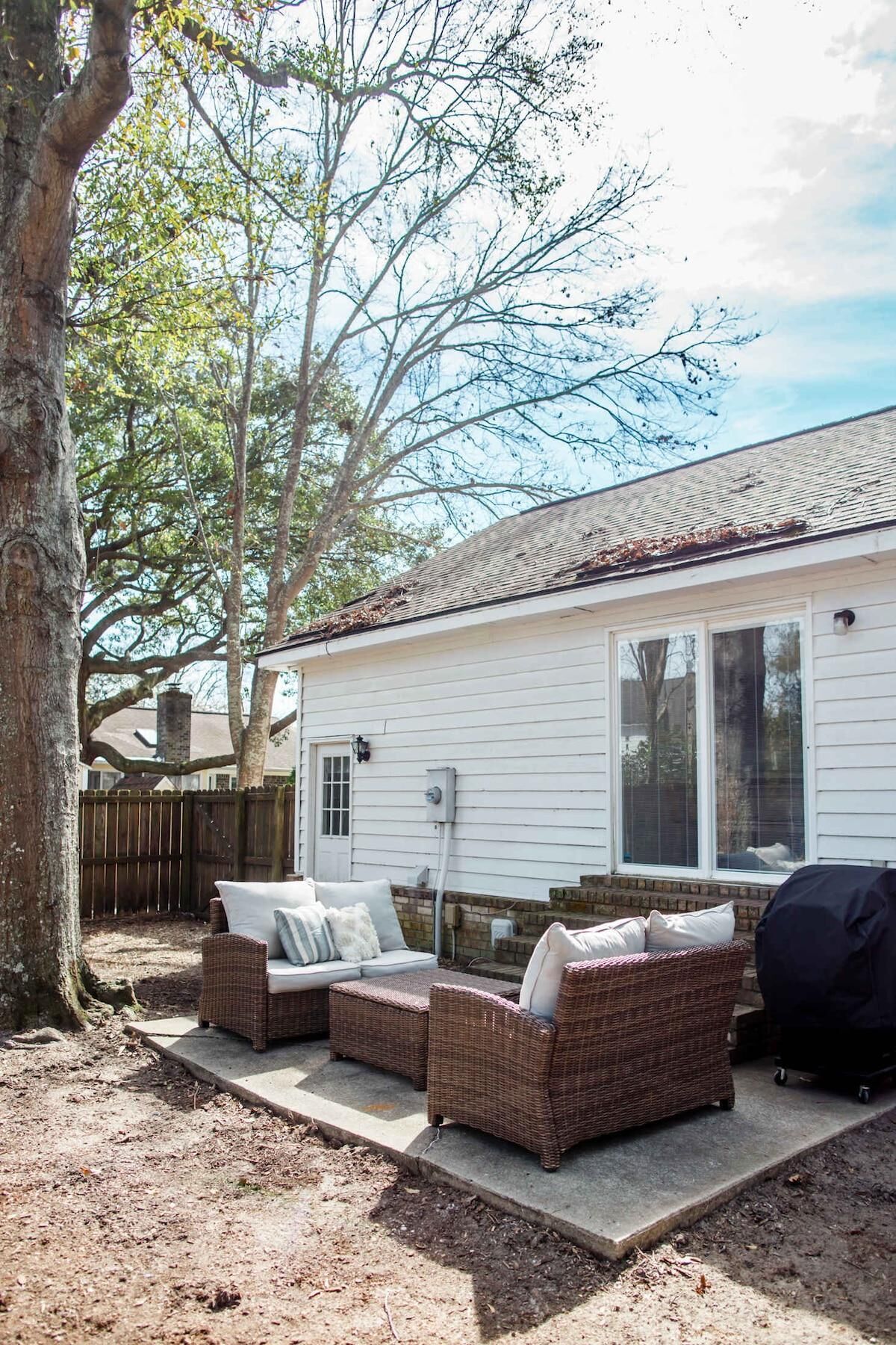 House, Multiple Beds (Southern Serenity, Fenced in Yard, Pe) | Terrace/patio