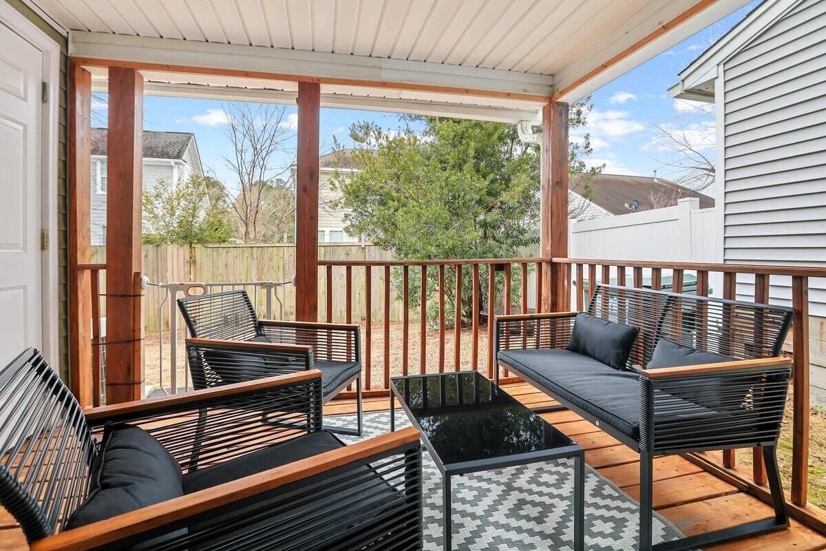 Casa, varias camas (Chucktown Charm- 8 mins to Credit One) | Terraza o patio