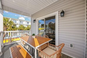 House, Multiple Beds (Lady Myrtle - Across from ocean - Gar) | Outdoor dining - Lady Myrtle - Across From Ocean - Garage (Hamlet)