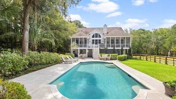 Ferienhaus, Mehrere Betten (Boview Hall- Pool, Hot Tub-15 mins to) | Pool