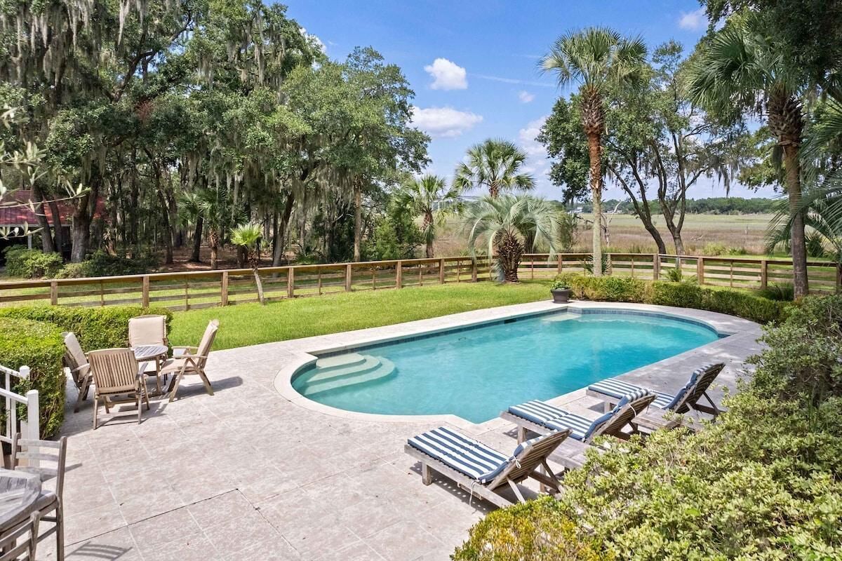 Casa, várias camas (Boview Hall- Pool, Hot Tub-15 mins to) | Piscina