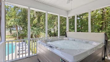 House, Multiple Beds (Boview Hall- Pool, Hot Tub-15 mins to) | Terrace/patio