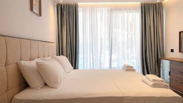 Wifi gratis y ropa de cama