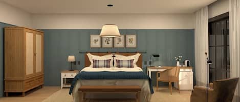 Suite | Desk, laptop workspace, blackout drapes, WiFi (free)