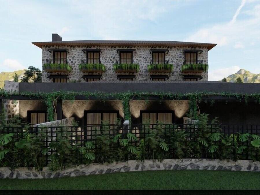 Fachada del alojamiento