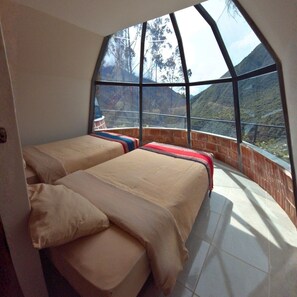 Comfort-Zweibettzimmer, Bergblick