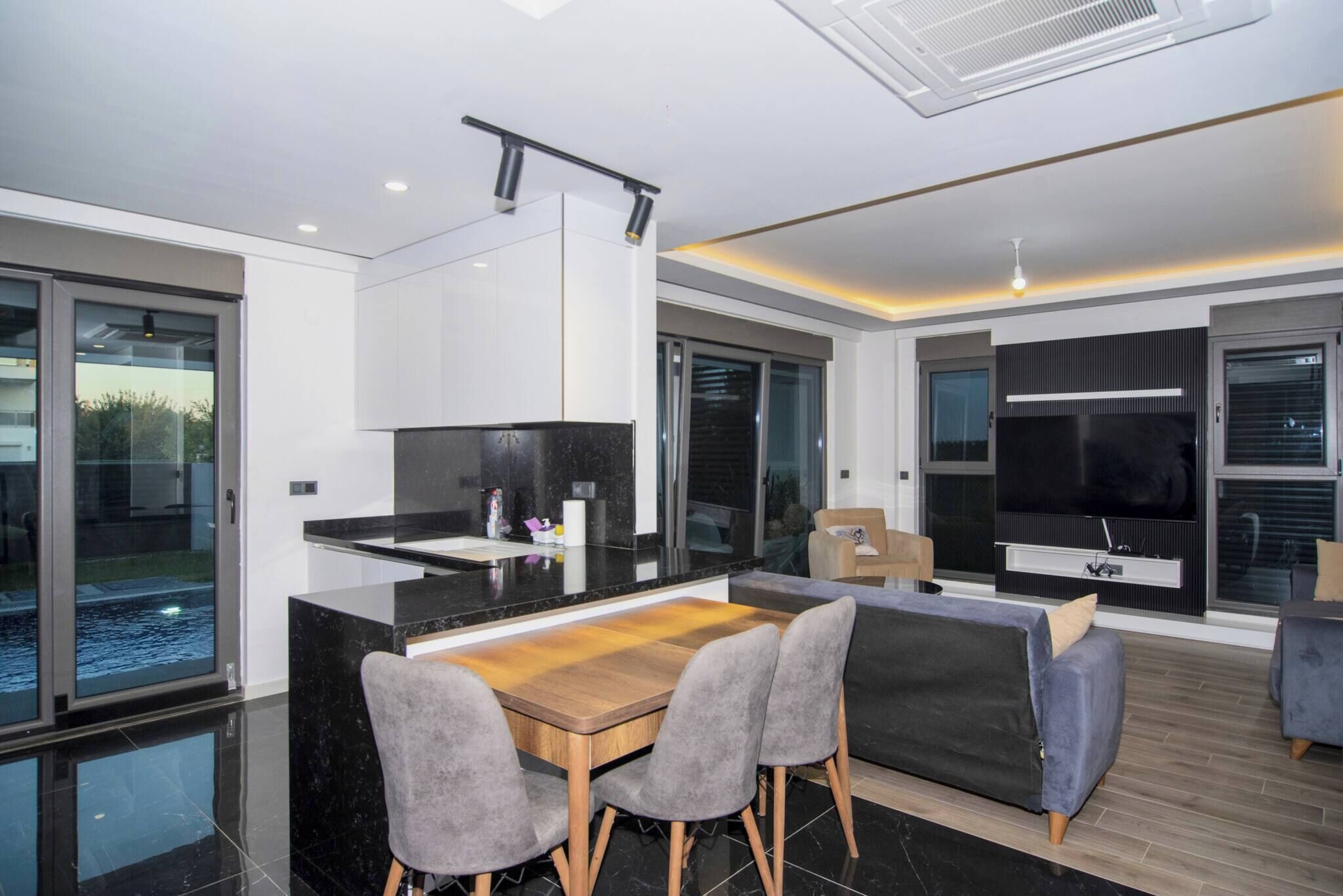 Villa, 3 Bedrooms, Smoking, Private Pool | Living room