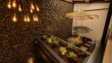 Chambre Double Confort, vue jardin | Vue depuis le balcon