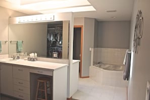 Bathroom - Lake Whatcom waterfront home with panoramic views. (Bellingham)