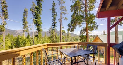 Stunning Views! Rockies Retreat w/ Wraparound Deck