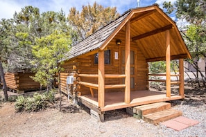 Exterior - Rustic Cabin (Sleeps 2) - The Camping Cabin sleeps a maximum of 2. Bring your own linens. (Durango)