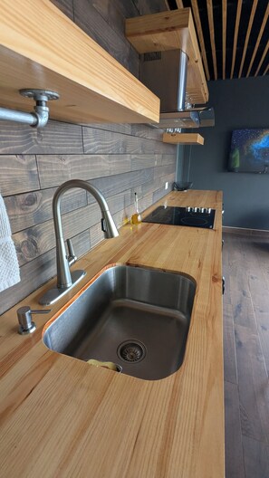 Private kitchen - Guesthouse with spectacular views in Juayua (Juayua)