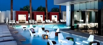 Luxurious Strip View Condo with Private Balcony