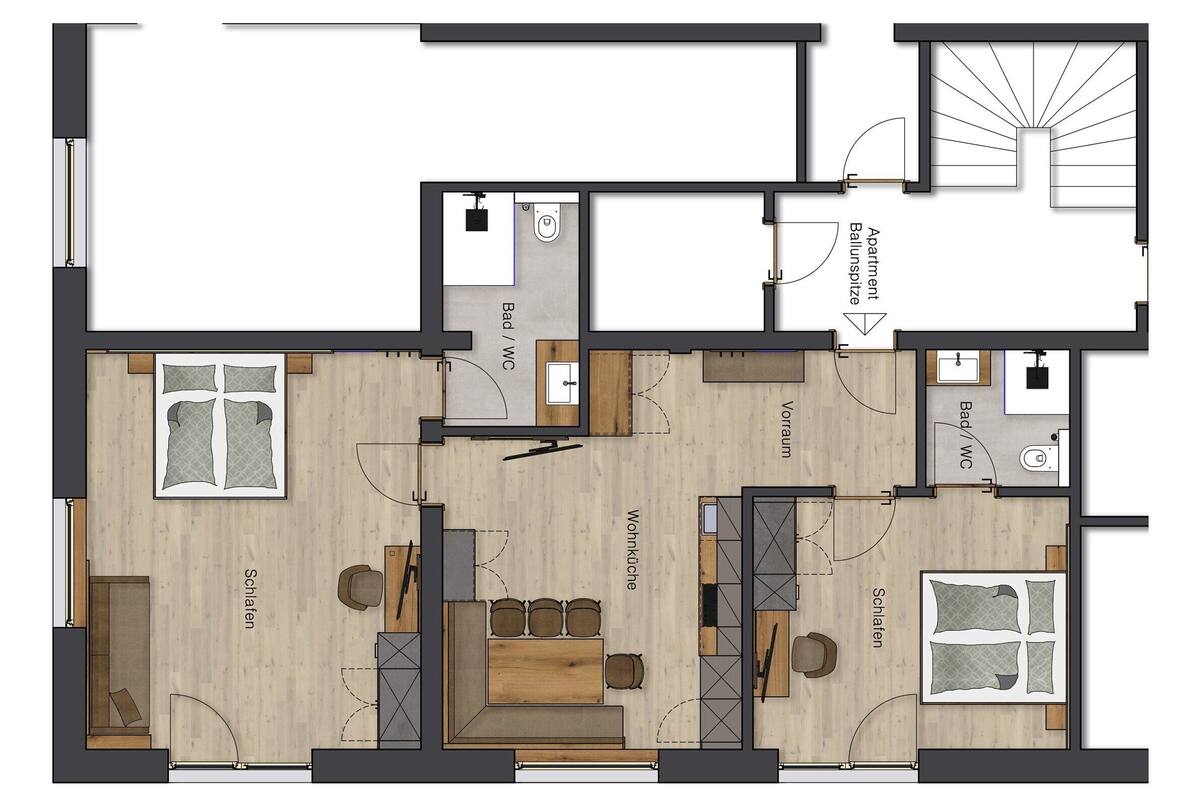 مخطط تصميم الطابق