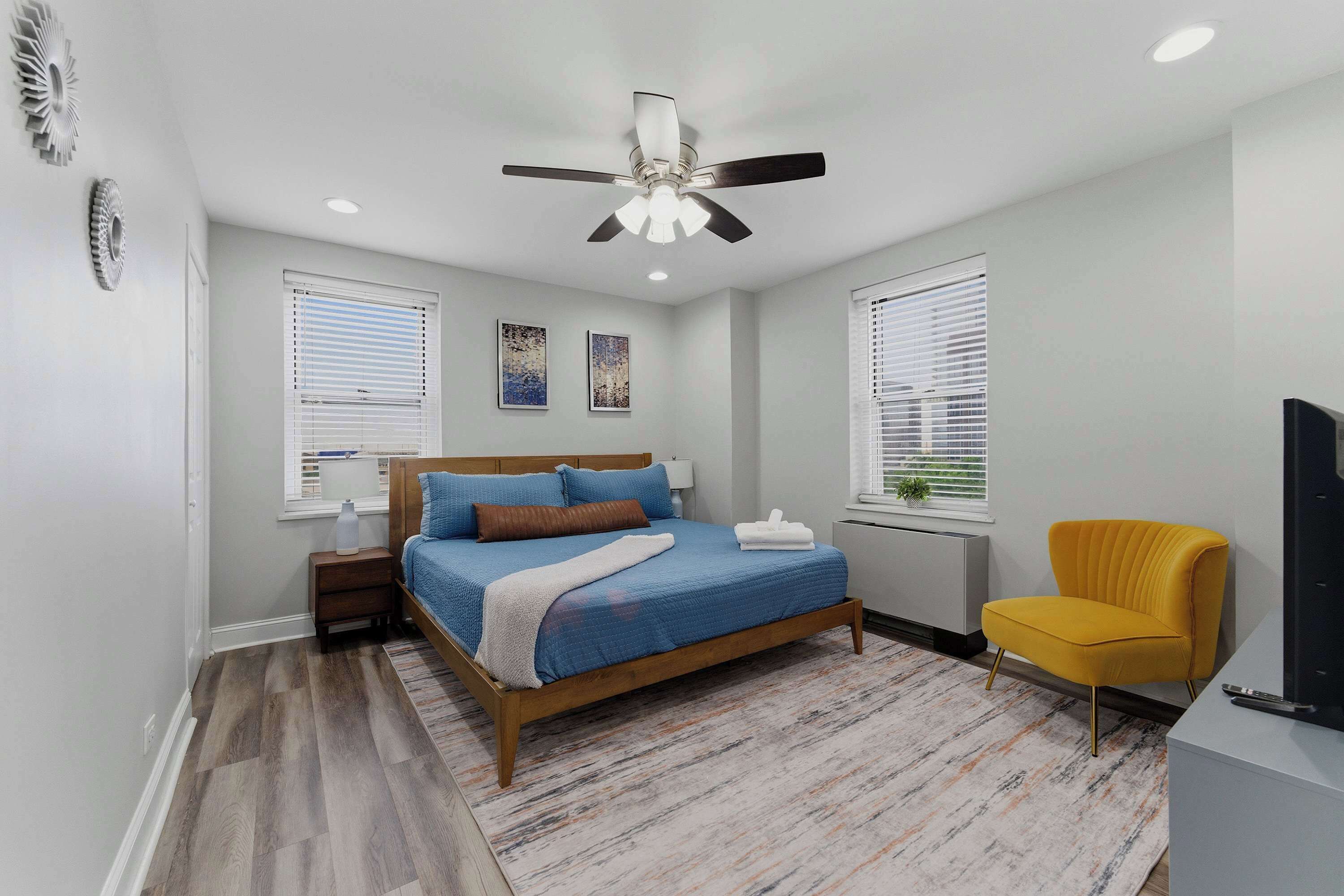 Condo, 1 King Bed with Sofa bed, City View (Cityview Peach) | 1 bedroom, individually decorated, individually furnished