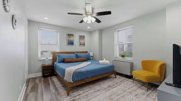 Condo, 1 King Bed with Sofa bed, City View (Cityview Peach) | 1 bedroom, individually decorated, individually furnished