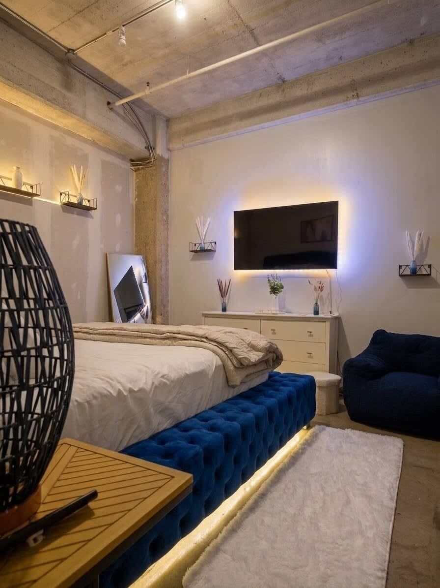 1 bedroom, desk, iron/ironing board, WiFi