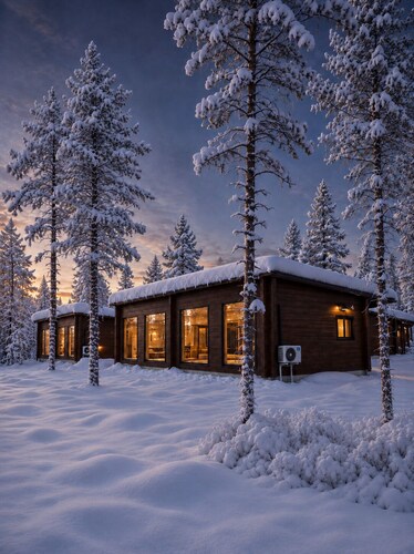 Arctic Forest Lodge with Private Sauna