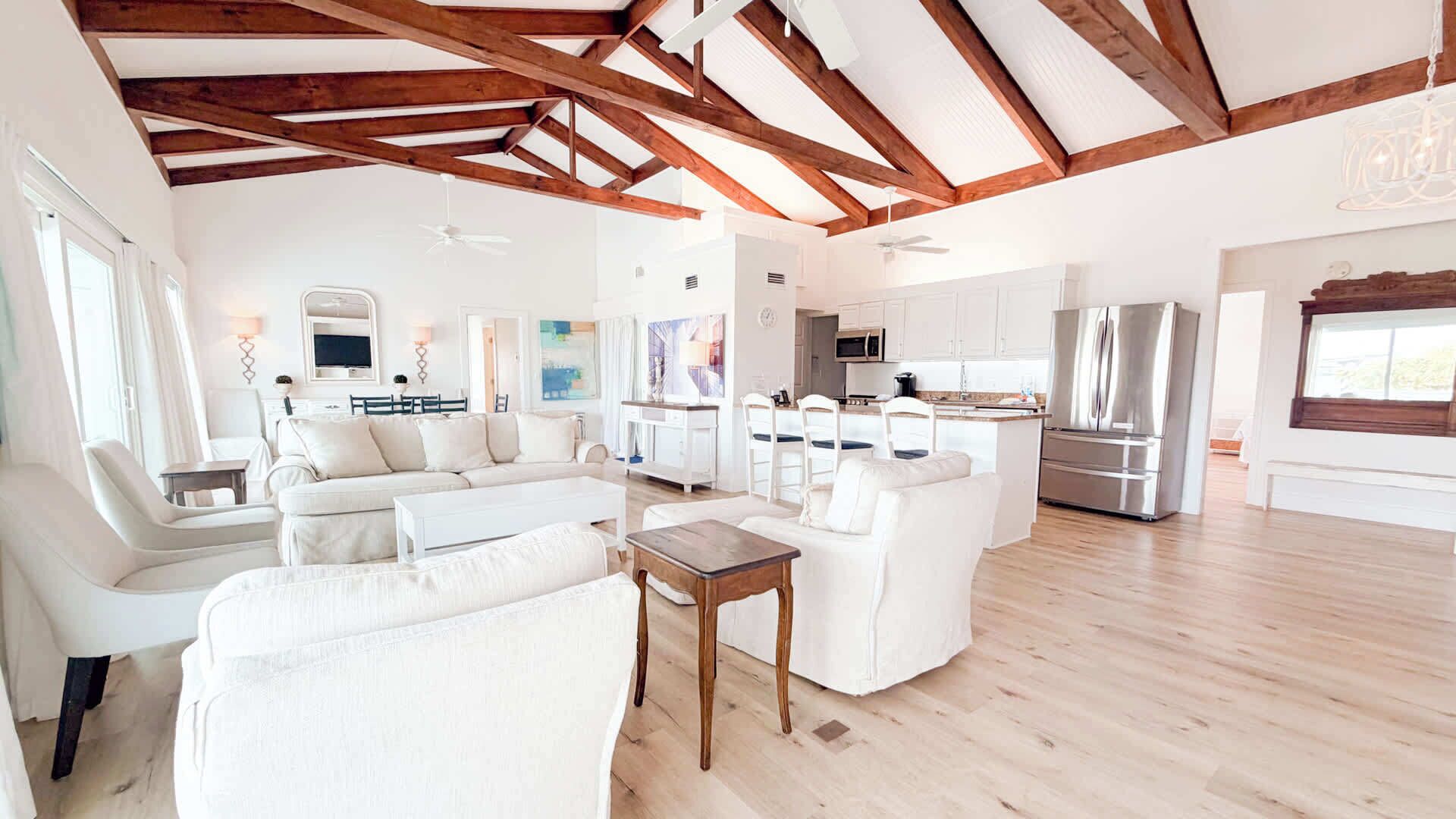 House, Multiple Beds (Sandbag Castle) | Living area