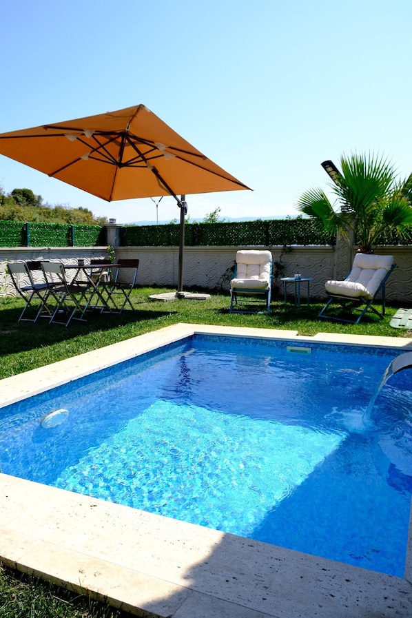 Villa, 2 Schlafzimmer, barrierefrei, eigener Pool | Pool