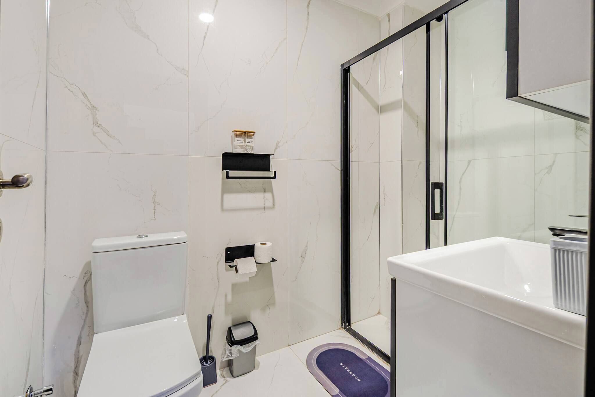 Villa, 2 Schlafzimmer, barrierefrei, Raucher | Badezimmer