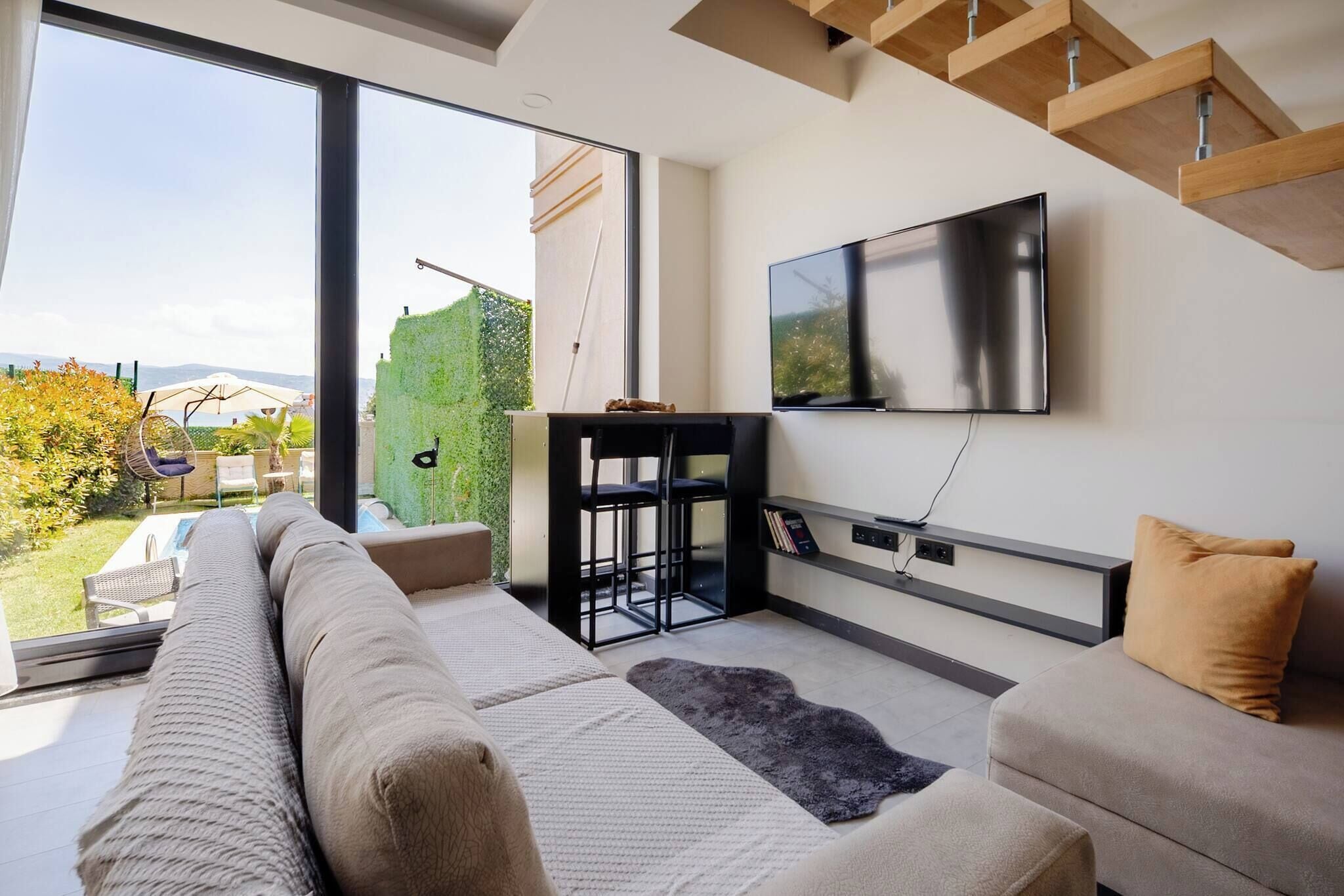 Villa, 2 soverom, tilgjengelighetstilpasset, røyk | Oppholdsrom