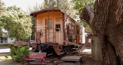 London Calling Railroad Caboose Cabin