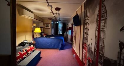 London Calling Railroad Caboose Cabin