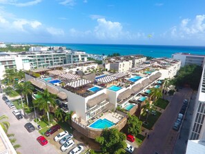 Studio, 1 King-Bett und Schlafsofa (Studio perfect getaway Mamitas Beach) | Außenbereich