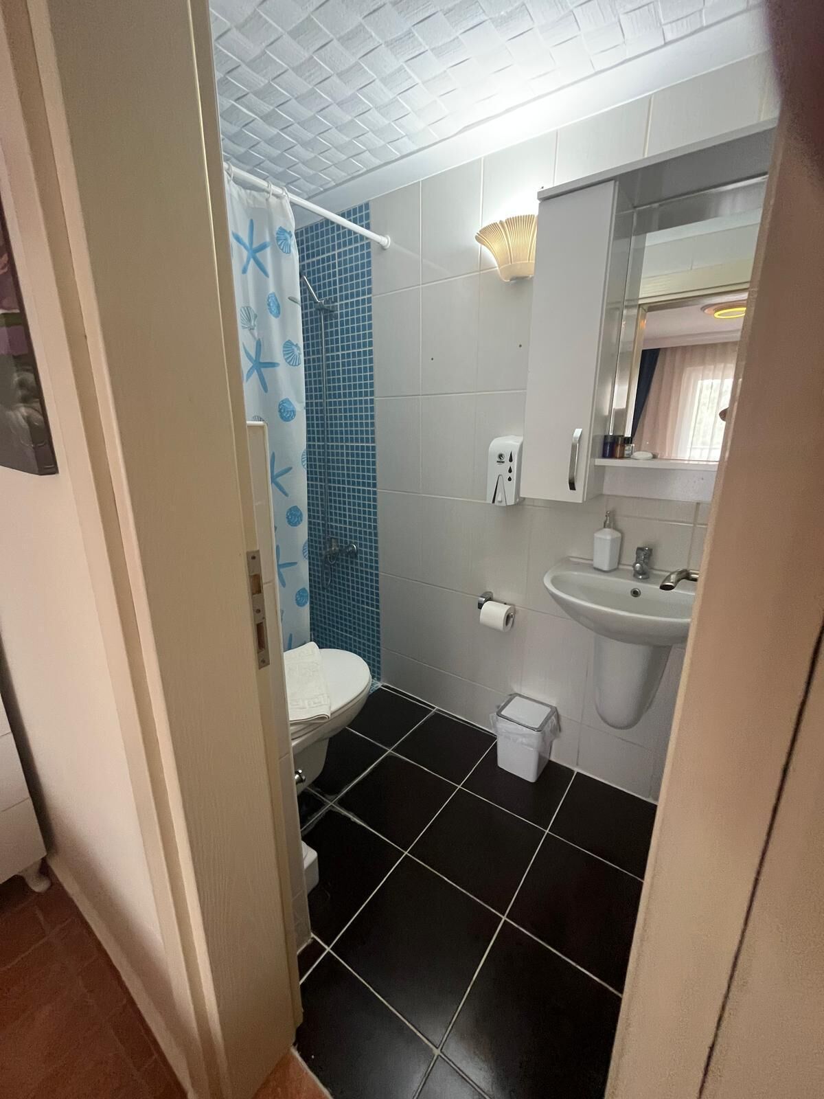 Habitación estándar, balcón, vistas al jardín | Baño