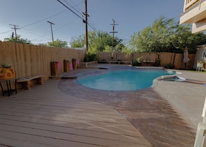 Pool - 4-BR Lancaster Oasis with Pool, Heated Jacuzzi, AC & Balcony (Lancaster)