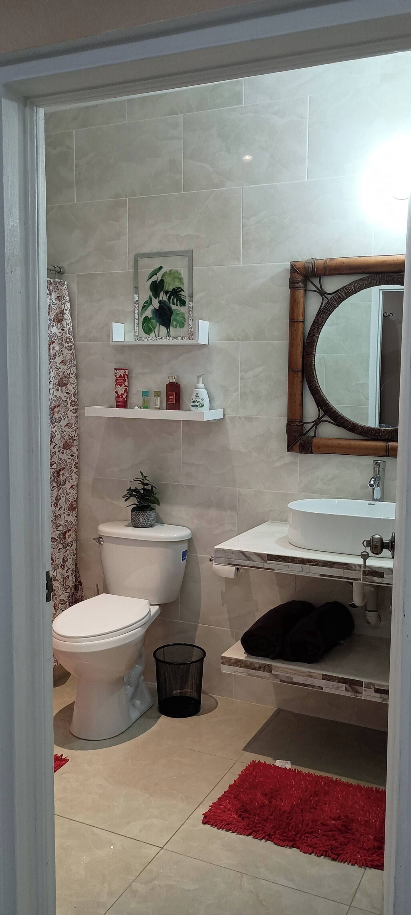 Towels, toilet paper