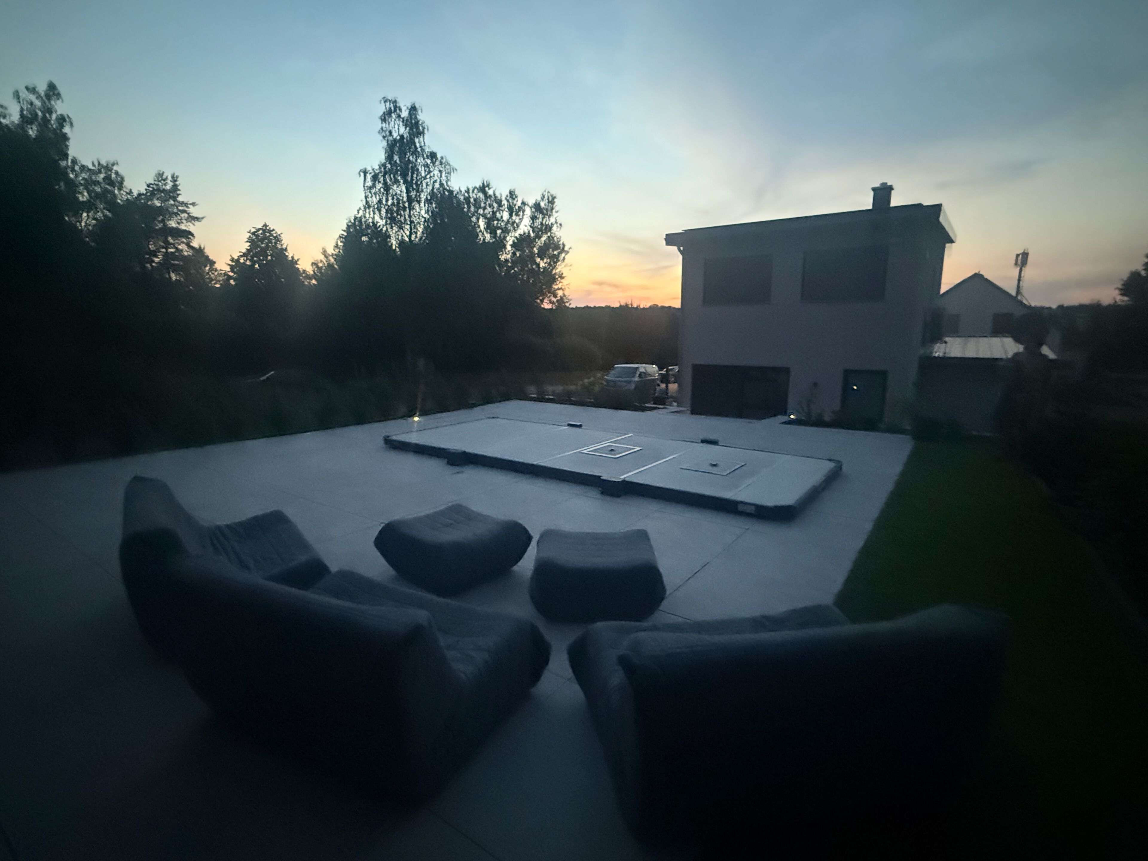 Overnattingsstedets uteområder