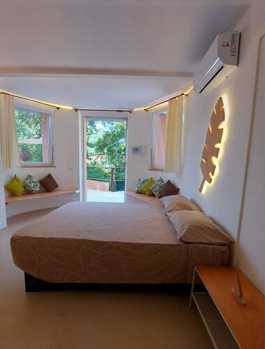 BAMBOO SUITES: Spacious Rooms with a Terrace in Our Nature Park; Parking Available