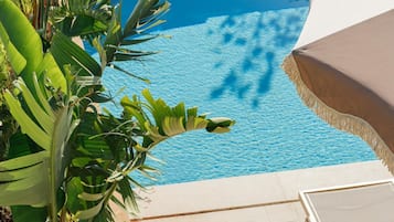 Una piscina riscaldata