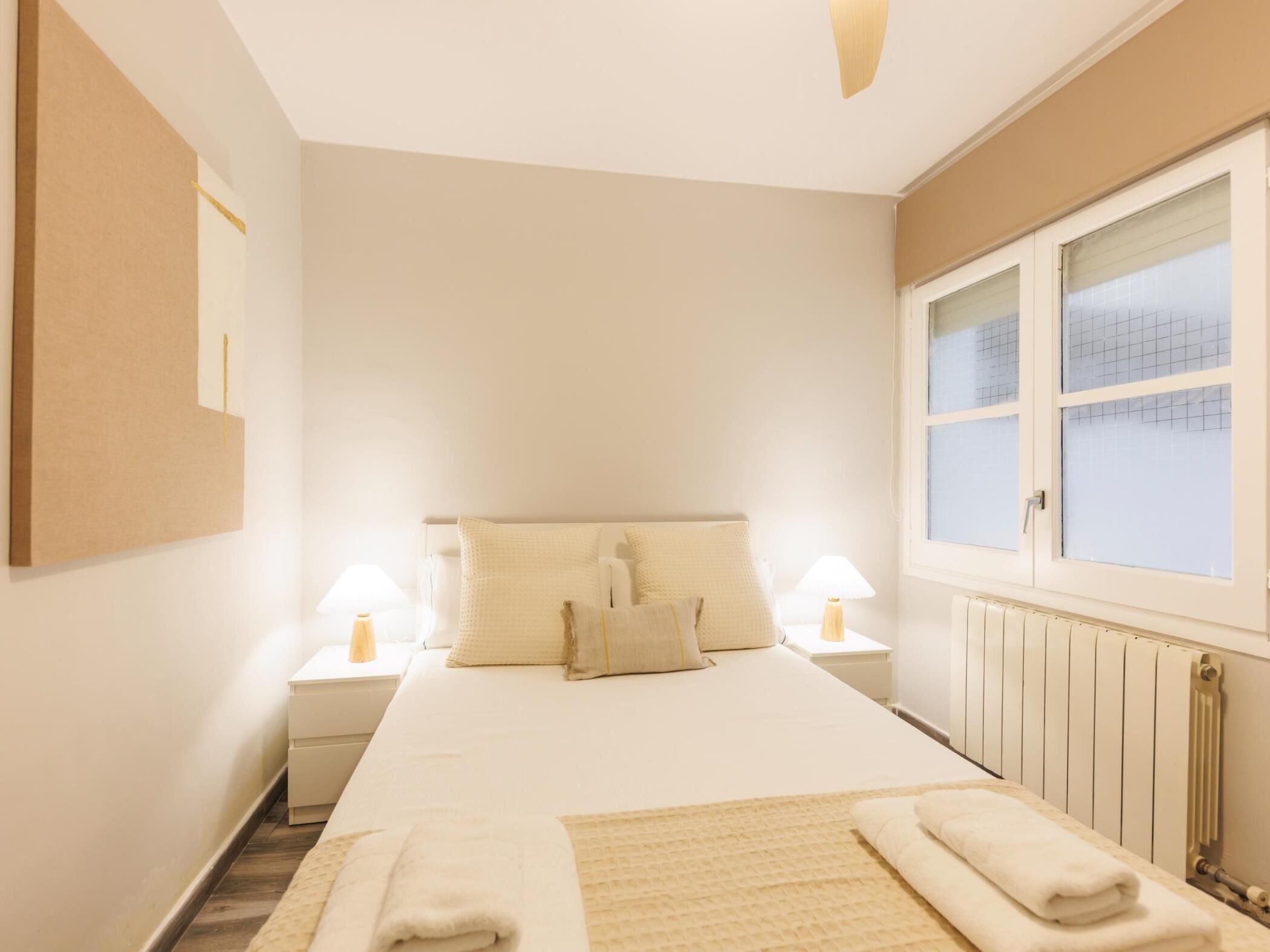 1 bedroom, iron/ironing board, internet, bed sheets