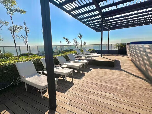 Terrace/patio - Apartment in Puerta de Hierro (Zapopan)