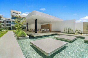Outdoor dining - Work & Relax • Ocean View 1BR at Mareal (Cabarete)