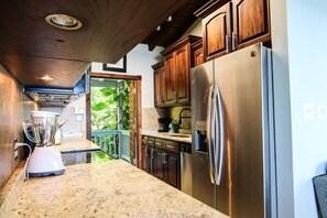 Galley kitchen - PRIVATE BEACHFRONT home with a private pool. (Rincón)