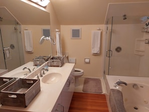 Bathroom - Family Cottage-House in Lovely James Bay - Only 1 Blk to Ocean and Ogden Point! (Victoria)