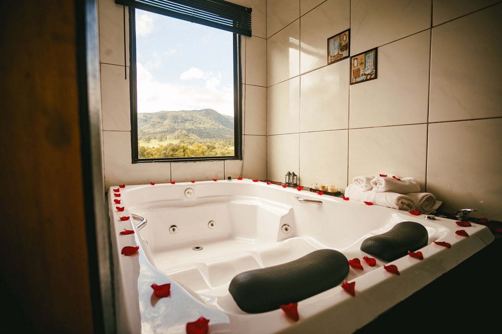 Deluxe-mökki, vuoristonäköala | Kylpyhuone
