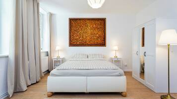 2 Schlafzimmer, Bügeleisen/Bügelbrett, Reisekinderbett, kostenloses WLAN