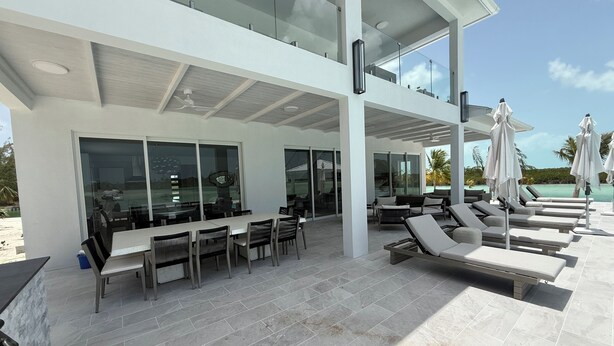 Unclassified image, 1 of 30, button - Enchanting Luxury Beachfront Villa Stillwater in Sandy Point views of Parrot Cay (Sandy Point)
