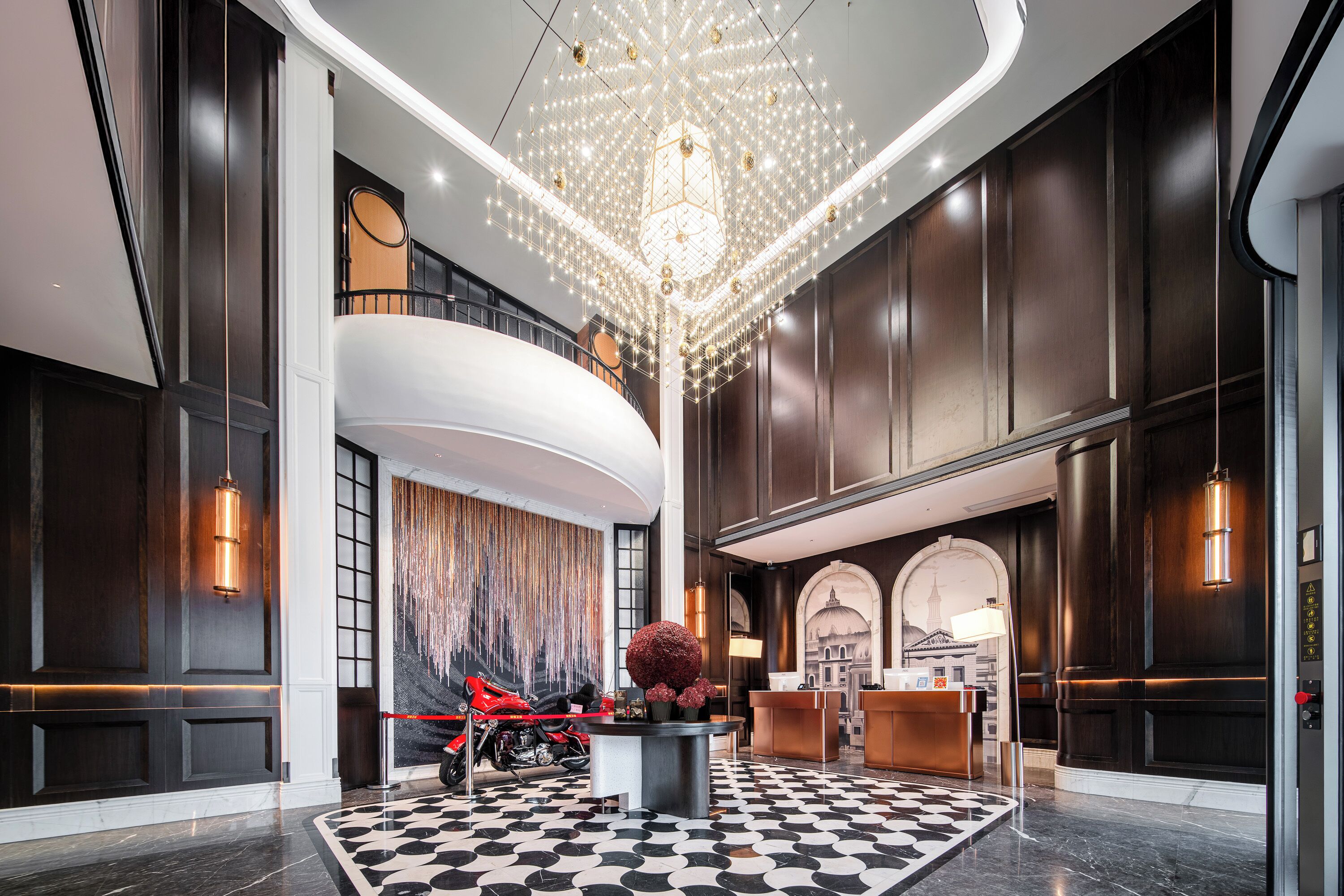 Lobby sitting area