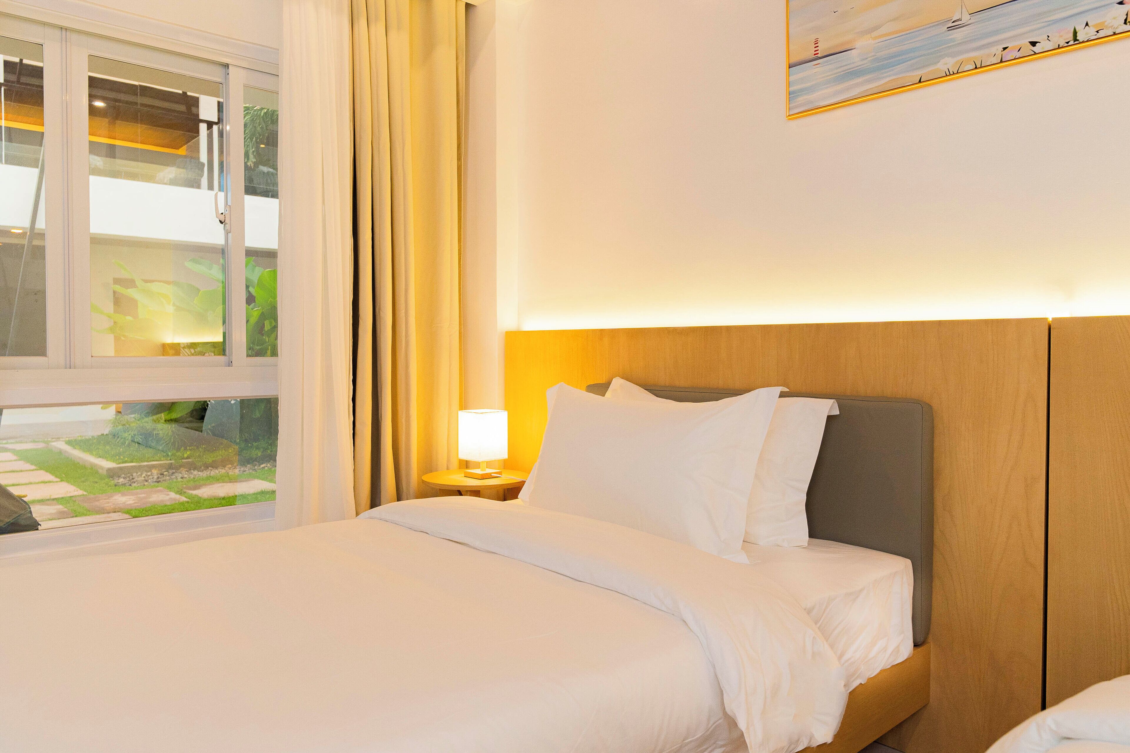 Edredones de plumas, minibar, ropa de cama