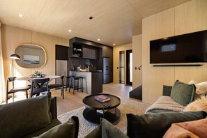TV, stereo - Luxury Queenstown 2Bed Villa (Queenstown)