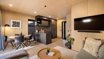 TV, books, stereo